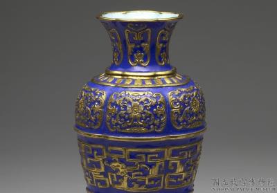 图片[2]-Champleve vase with dragon decoration , Qianlong reign (1736-1795) , Qing dynasty-China Archive